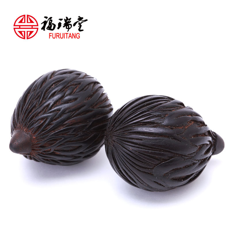 千丝果千丝菩提子原籽散珠手串狐尾椰种子挂饰品手把件文玩配件