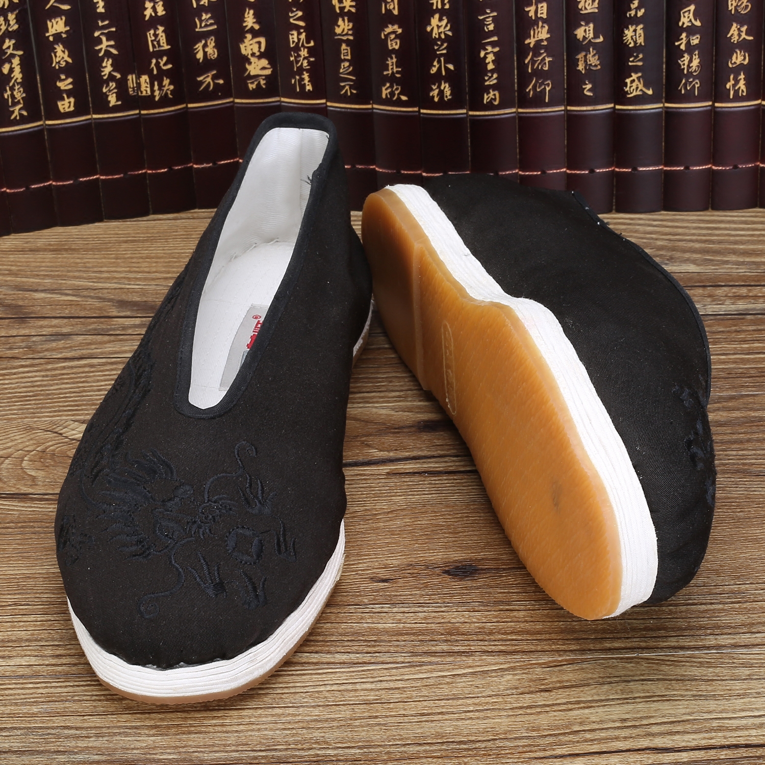 布鞋清朝皇帝中式婚礼新郎古装汉服配套套鞋舞蹈鞋