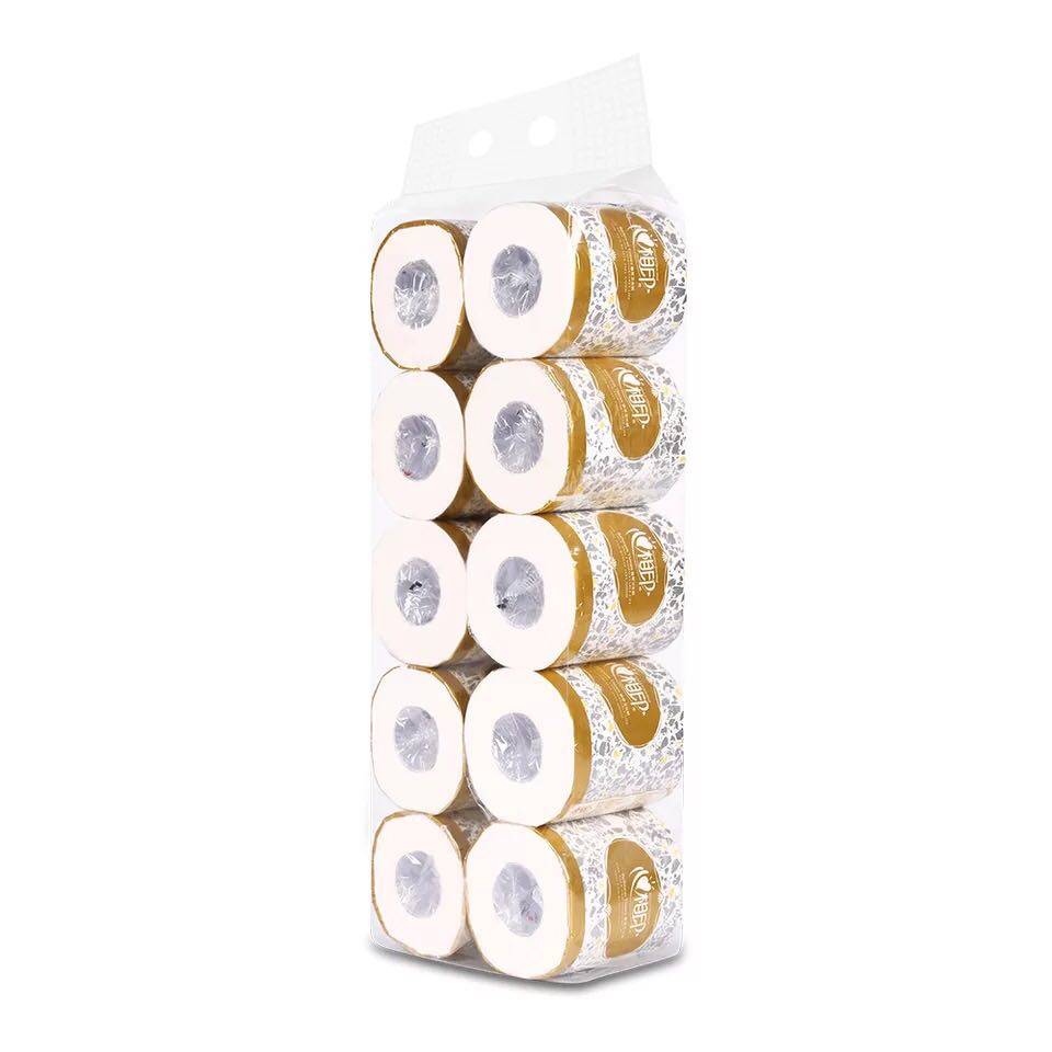 包邮心相印卷纸恒金系列bt110商务用纸110g卫生纸卷筒纸