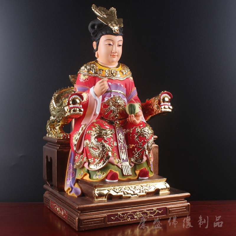 王母娘娘佛像瑶池金母宗教道教树脂树脂工艺工艺品摆件
