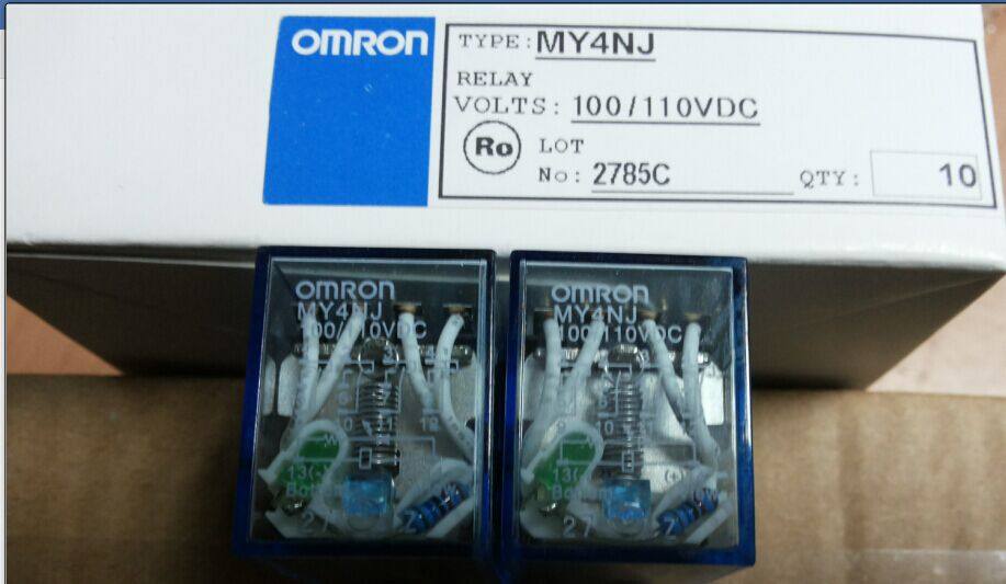 正品欧姆龙继电器my4nj my4n-j dc110v 12v 24v 36v 48v 220v