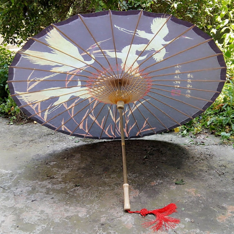 油纸寒梅剑网cos蓬莱纸伞舒翎玉道具舞蹈汉服工艺伞