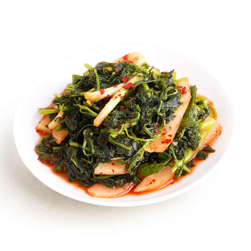 富爸爸樱菜泡菜750g瓶装酸爽下饭菜韩式传统口味手工腌制开胃酱菜-图2