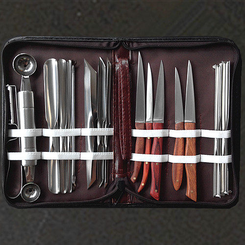 包邮食品雕刻刻刀厨房刀具套装5把厨师主刀厨房雕刻刀