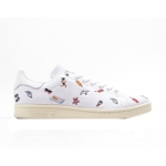 adidas 三叶草 国内专柜 stan smith 帆布刺绣款 女子板鞋 bz0392图片