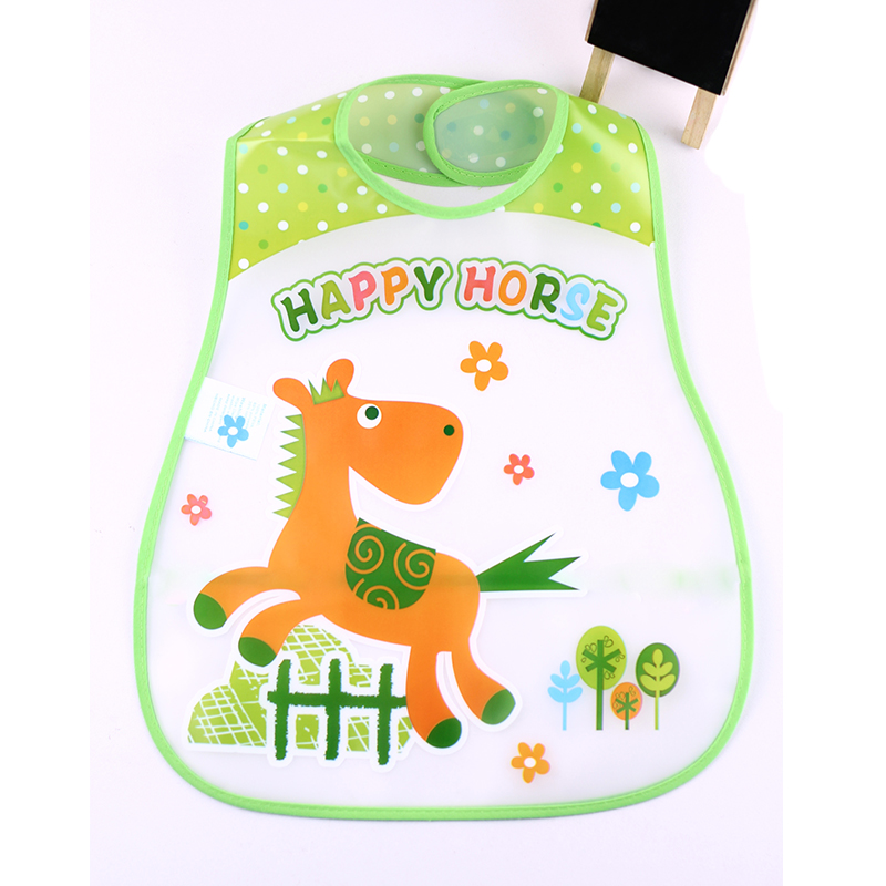 plastic baby bibs with pocket