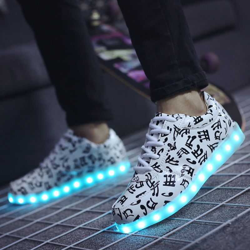 led luminous shoes