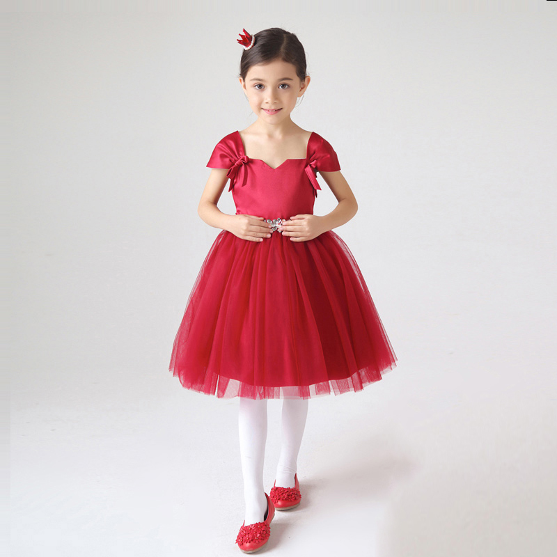 childrens red dress