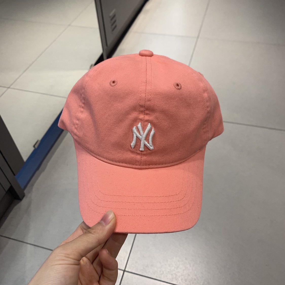 韩国mlb儿童棒球帽女童春夏ny小标帅气鸭舌帽帽子