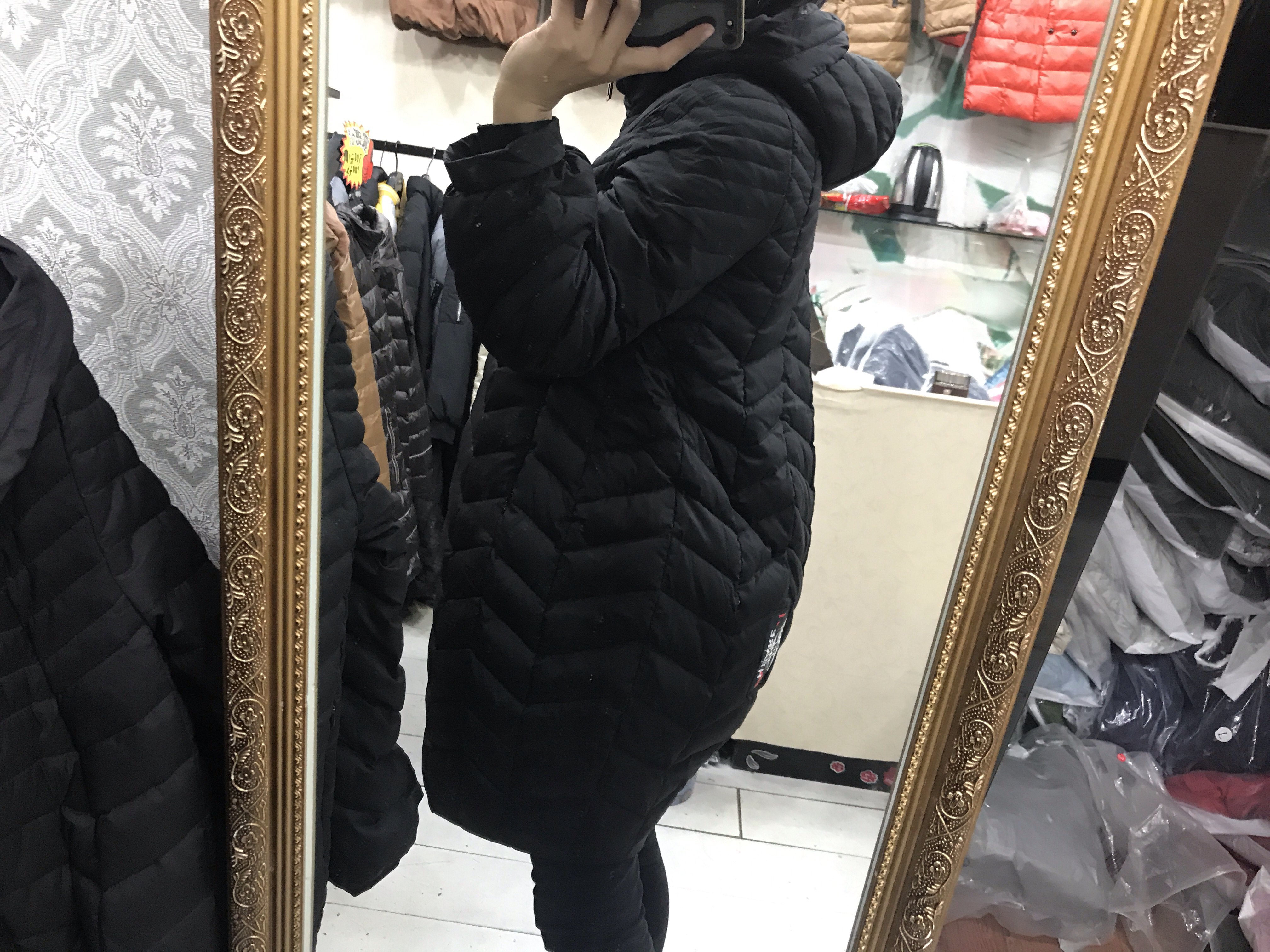 外套特价轻薄有型羽绒长款黑色白鸭绒羽绒服飞雁羽绒服