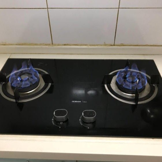 robam老板9b28燃气灶具嵌入式钢化玻璃原装正品联保安装燃气灶
