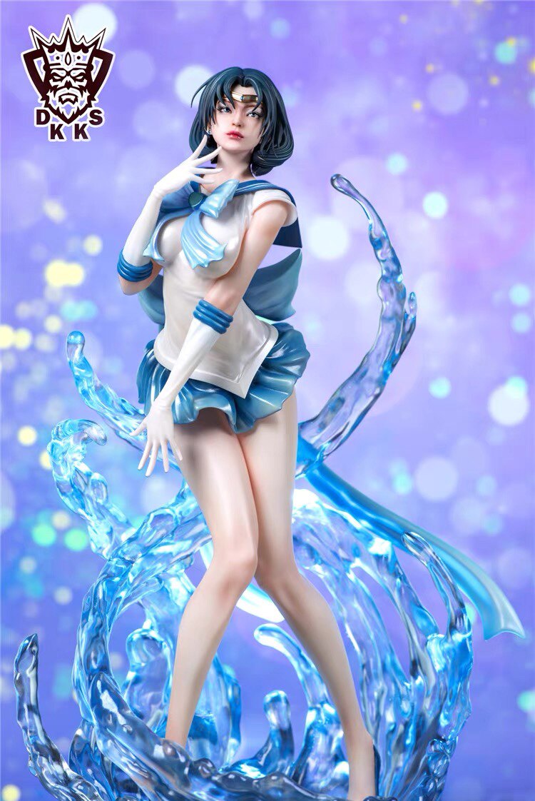 暗王美少女战士水野亚美水星手办雕像模型gk限量手办