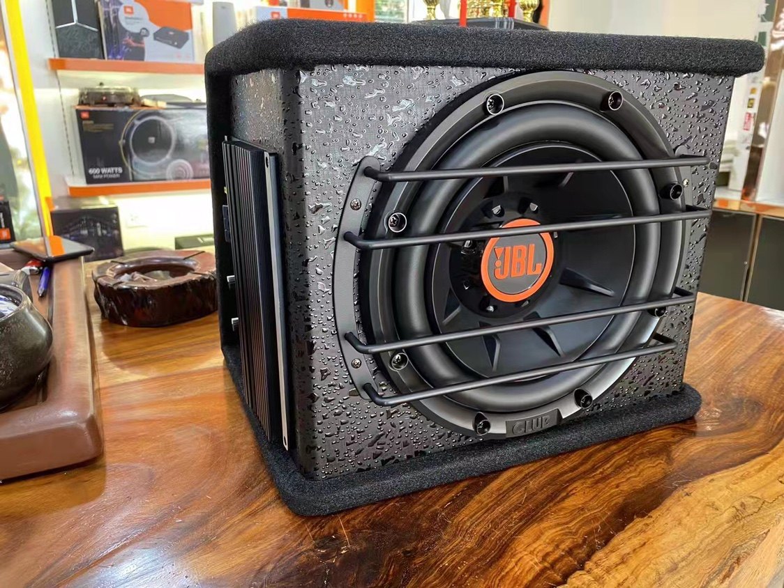 低音炮jbl汽车车载音响箱体10英寸有源超重低音低音炮