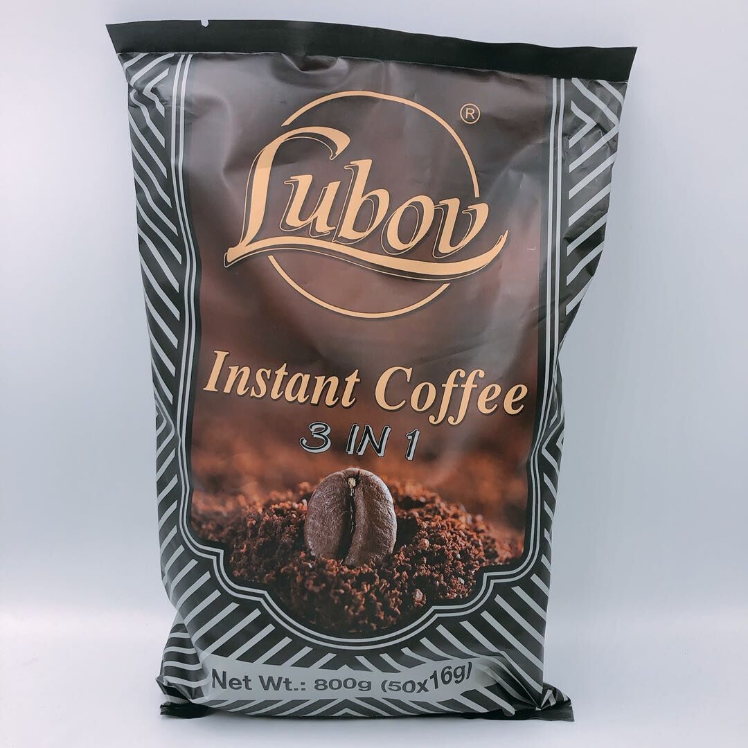 俄罗斯进口马来西亚二合一速溶咖啡每袋700克小袋14g速溶咖啡