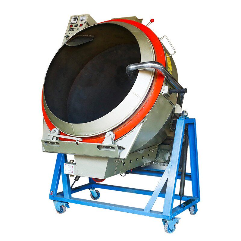 茶叶朝天锅普杀青机燃气式炒茶机手工炒茶机制杀青机