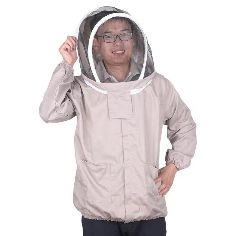迷彩蜂衣连体防蜂服防蜂衣全套透气防蜜蜂衣服养蜂工具蜂衣包邮