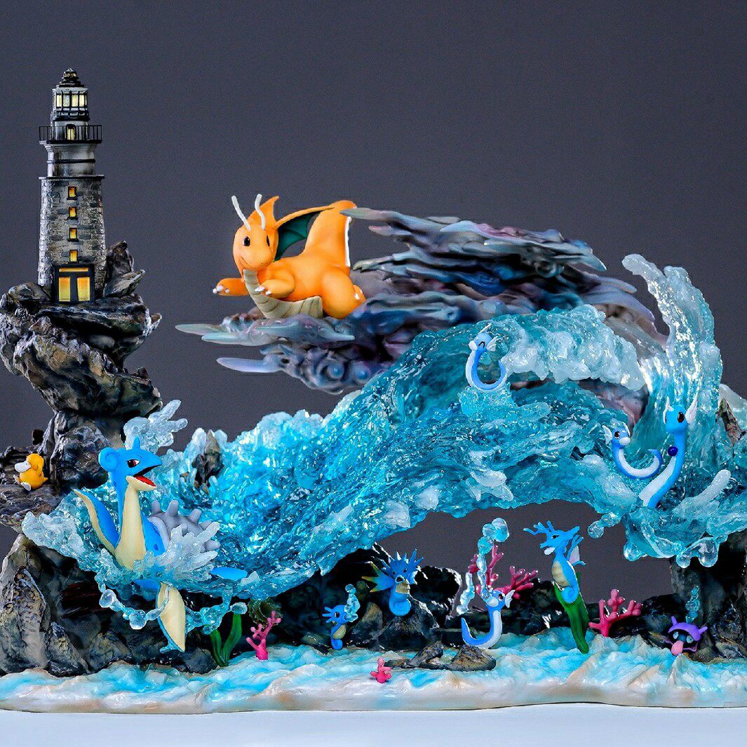 基因工作室快龙精灵宝可梦口袋妖怪gk手办雕像模型手办