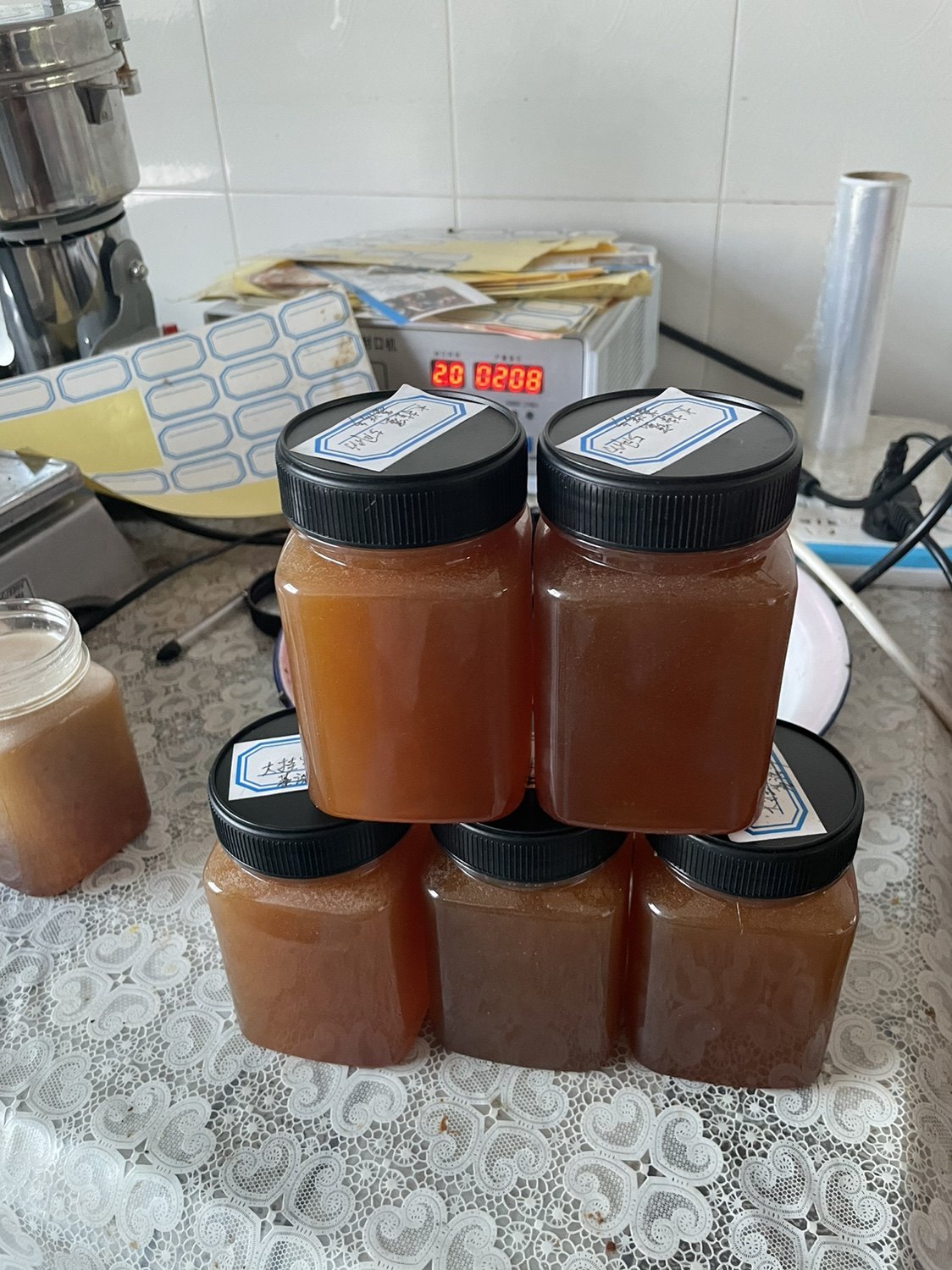 包邮云南西双版纳天然纯正野生蜂蜜树排大挂蜜夏季结晶液态百花蜜