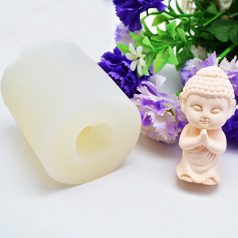 时光diy水晶晶滴阿弥陀佛如来佛佛像立体硅胶模具其他diy饰品配件