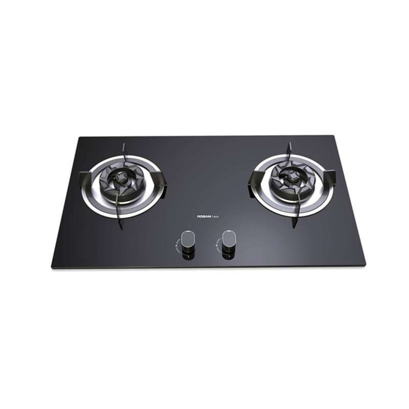 robam老板9b28燃气灶具嵌入式钢化玻璃原装正品联保安装燃气灶
