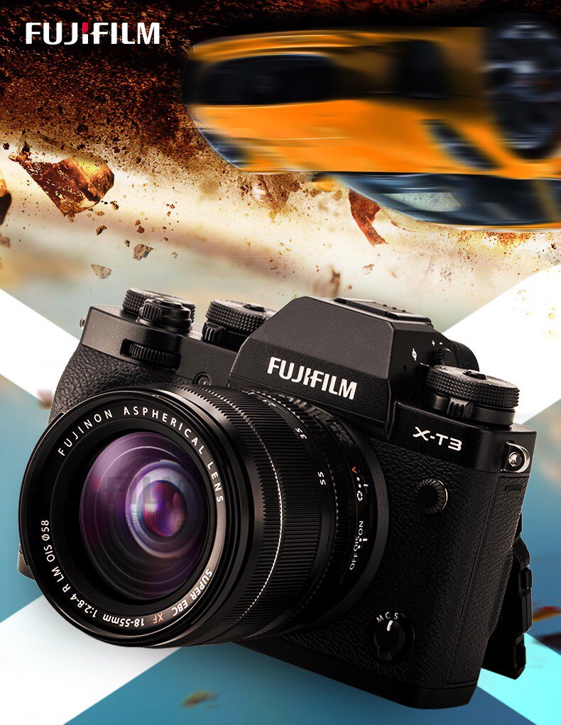 北京富士xt3s专业微单相机4k60p高清视频富士胶片单电微单