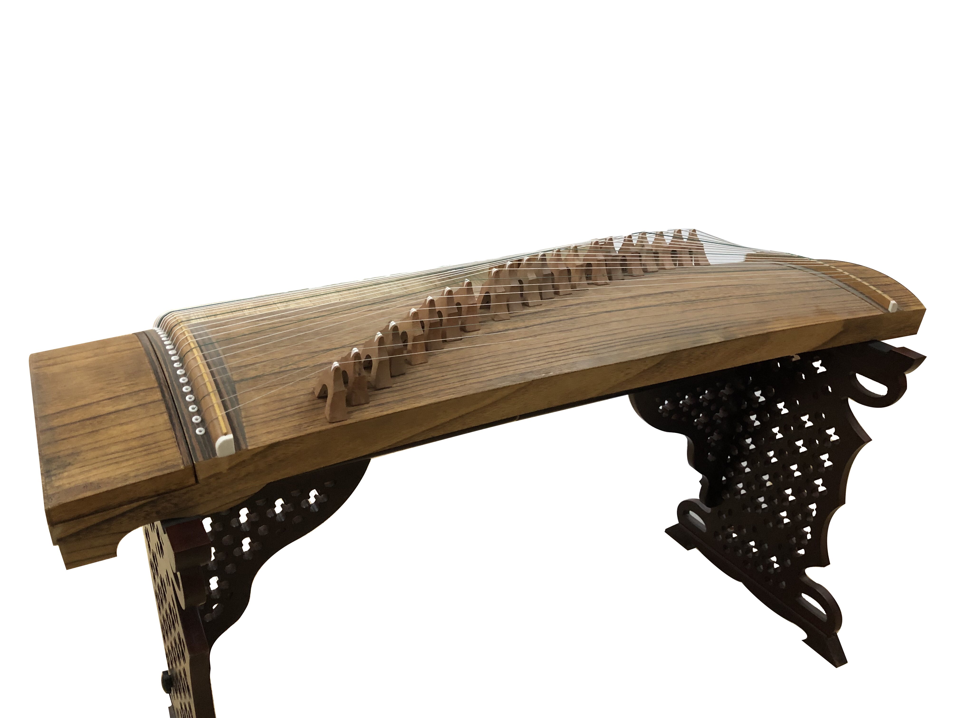 兰音纯桐木素演奏考级初学入门小古古筝年老古筝