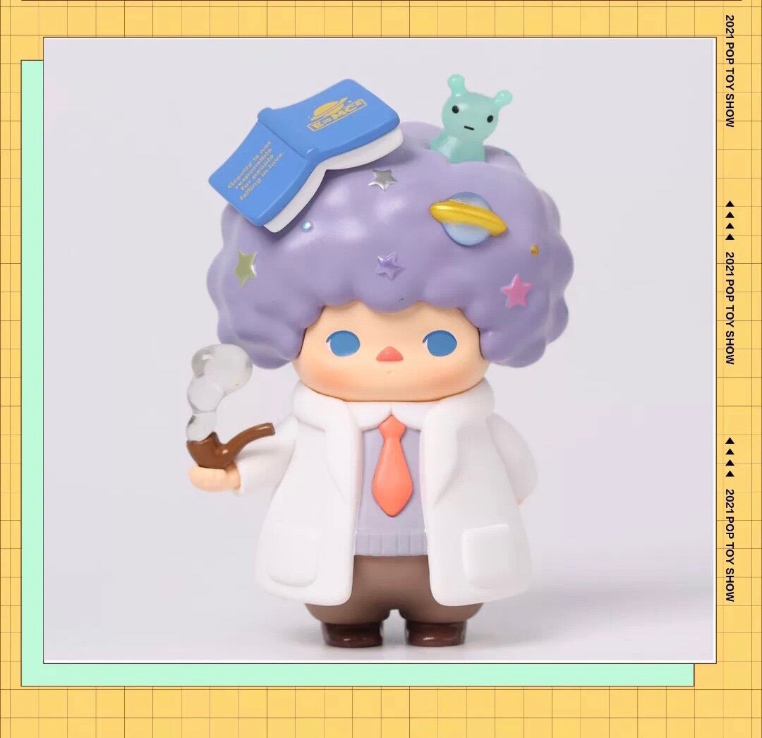 包邮popmart泡泡玛特毕奇pucky星球探险家科学家宝宝吊卡潮玩盲盒