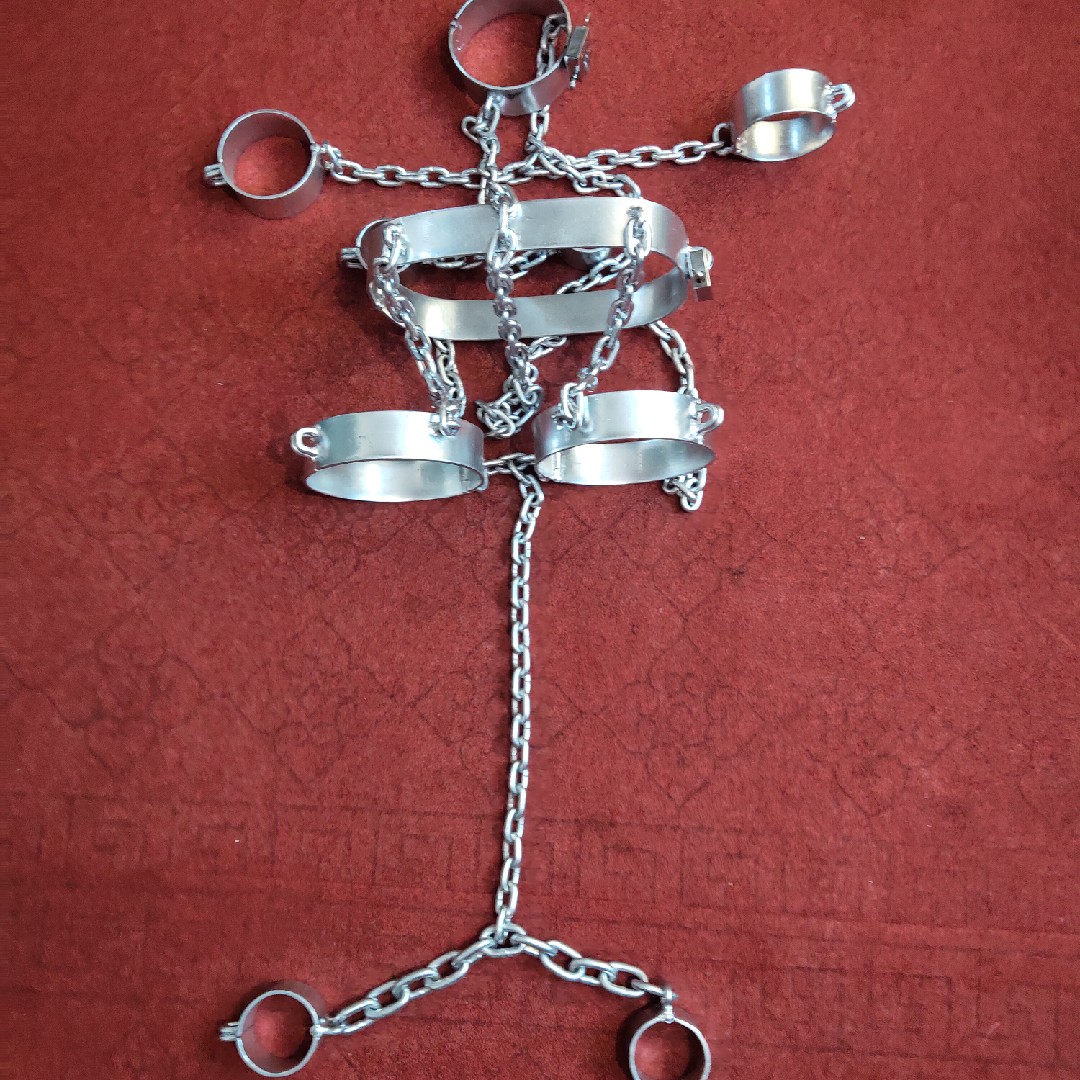 束缚镣铐全身禁锢脖子大臂手腰大腿脚全面私人其他特色工艺品