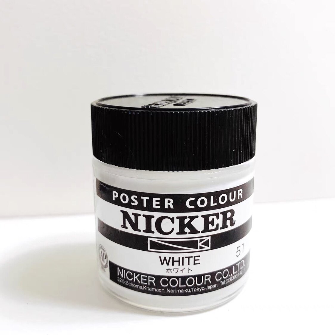 nicker霓嘉水粉颜料40ml单瓶不透明水彩宫崎骏吉卜力水彩颜料