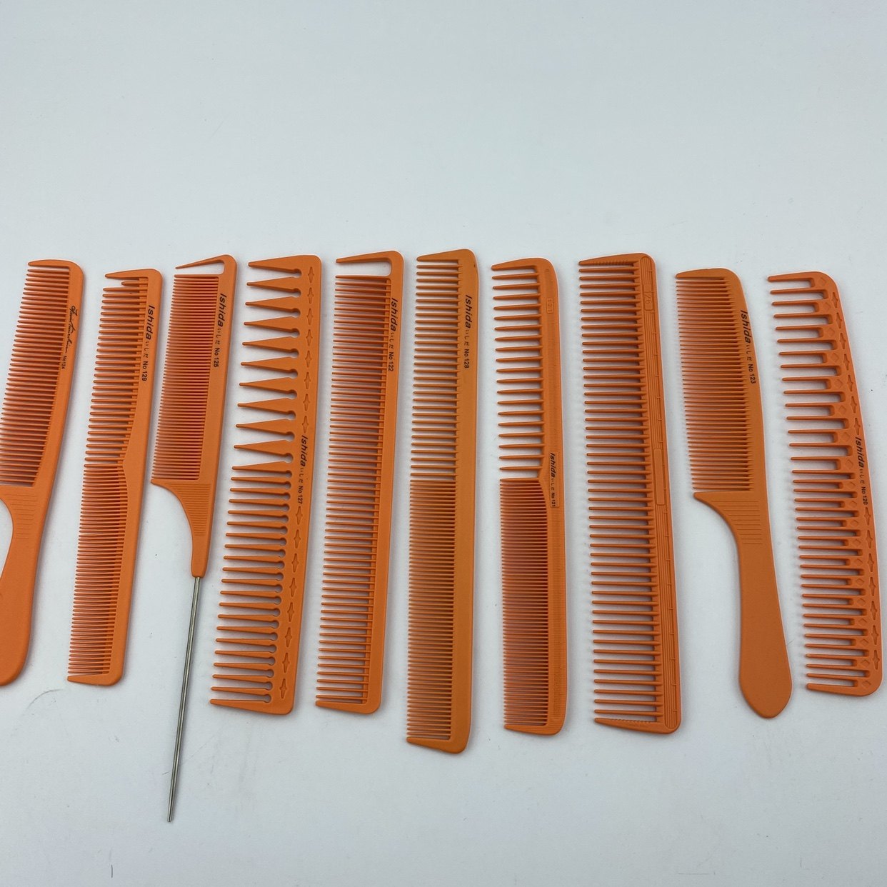 日本进口剪发梳子发型师专用peekaboo川岛文夫美发梳子