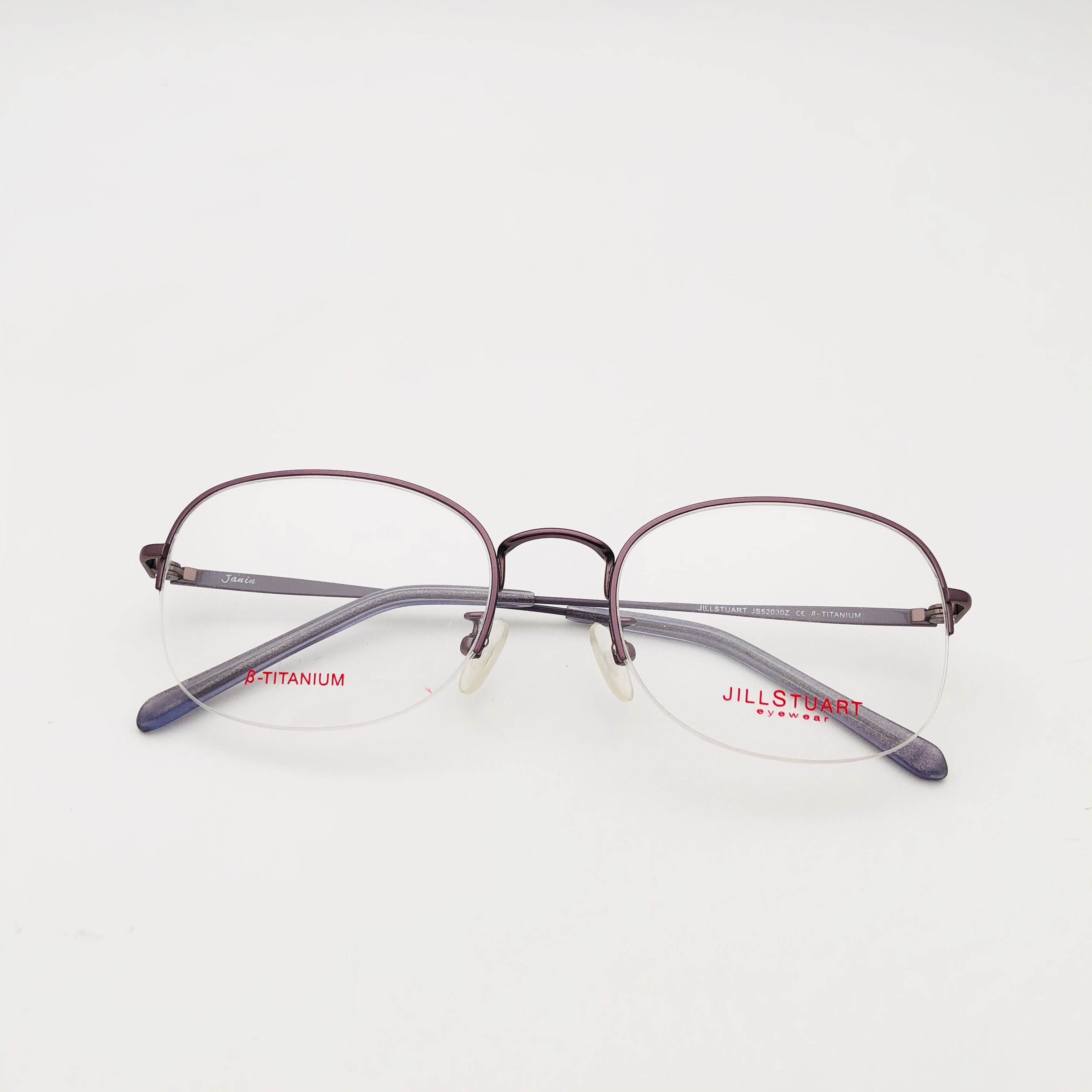 眼镜jillstuart姬丝图特优雅女款近视近视眼半框钛金金属眼镜架