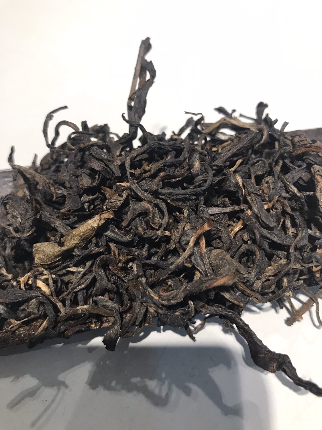 年的贺开散料老生普洱茶500克纯干味陈口底气味茶叶罐