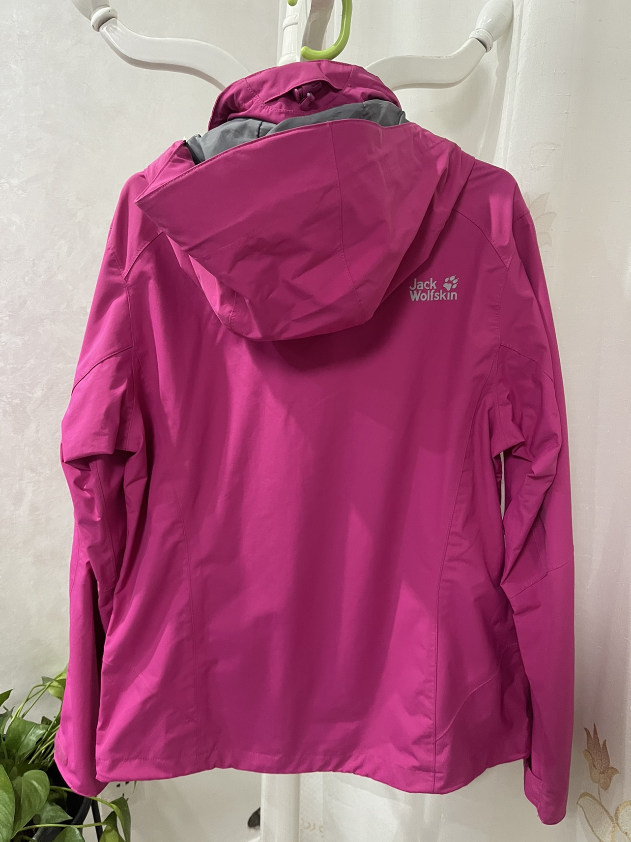 jackwolfskin狼爪女款单层防风防水冲锋冲锋衣