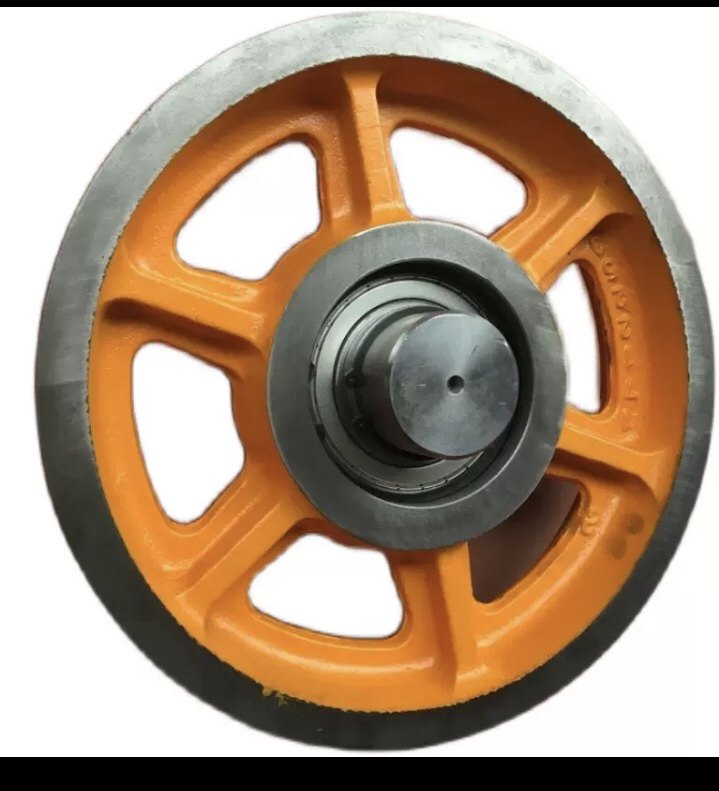 电梯日立重反绳轮12515726a适用于5根10mm钢丝绳配件其他机电五金