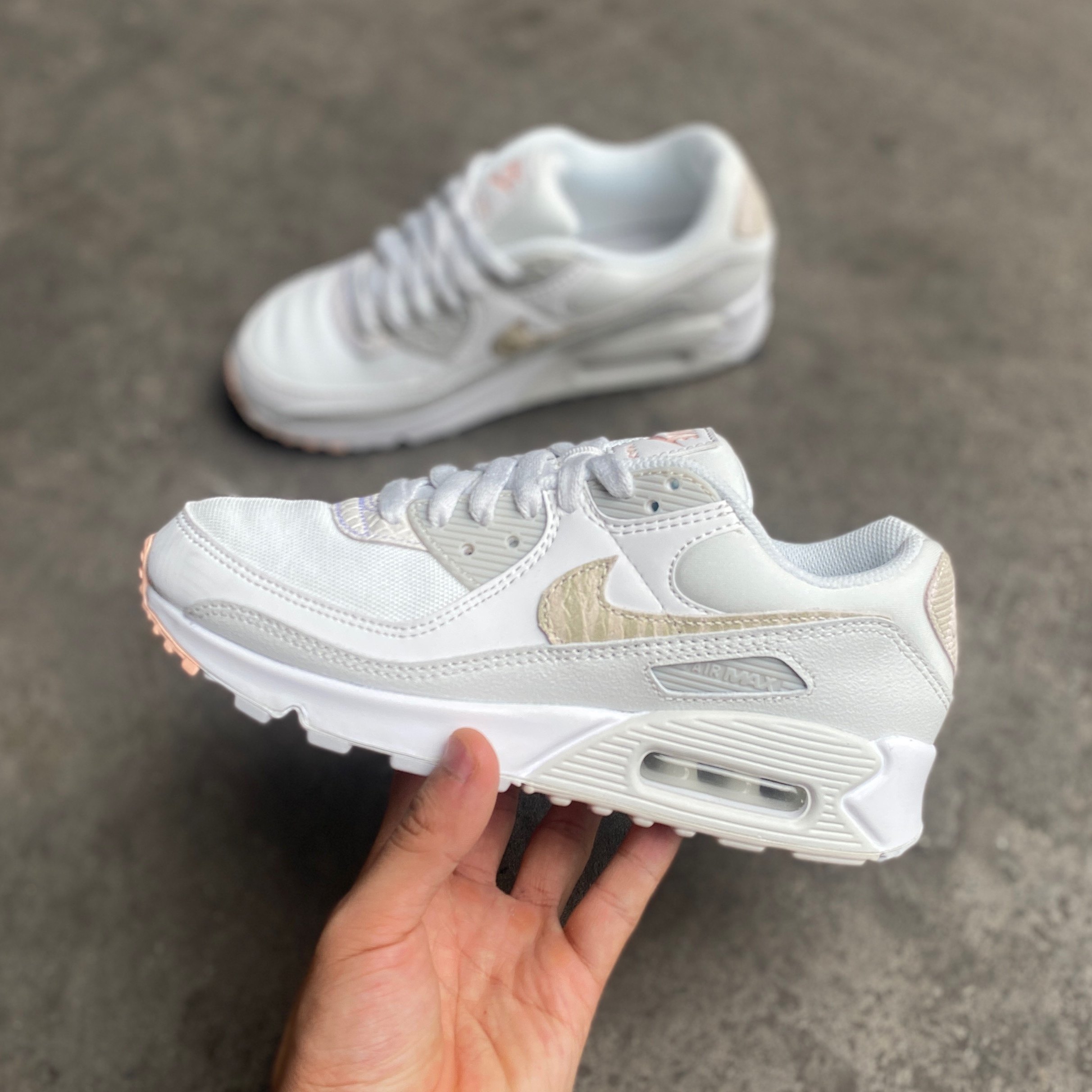 nikeairmax耐克女子增高复古气垫休闲运动跑步运动休闲鞋