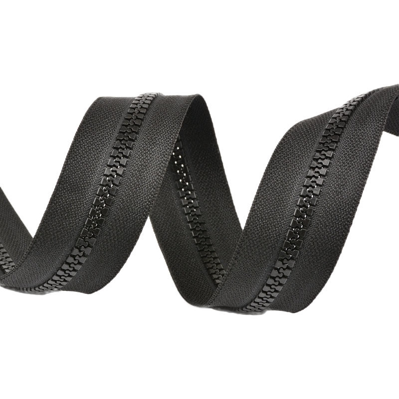 拉链羽绒服衣服开尾儿童外套5号树脂配件上衣拉链