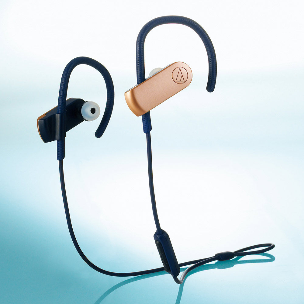audiotechnica铁三角athsport70bt防水运动蓝牙入耳耳机声带游戏电竞