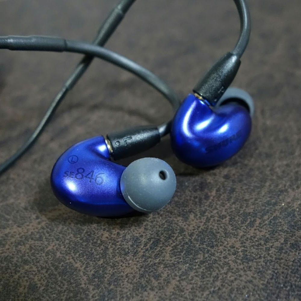 sk diy耳机 se846监听hifi动铁qc30 gr09水黄鹂榭兰图入耳式耳机