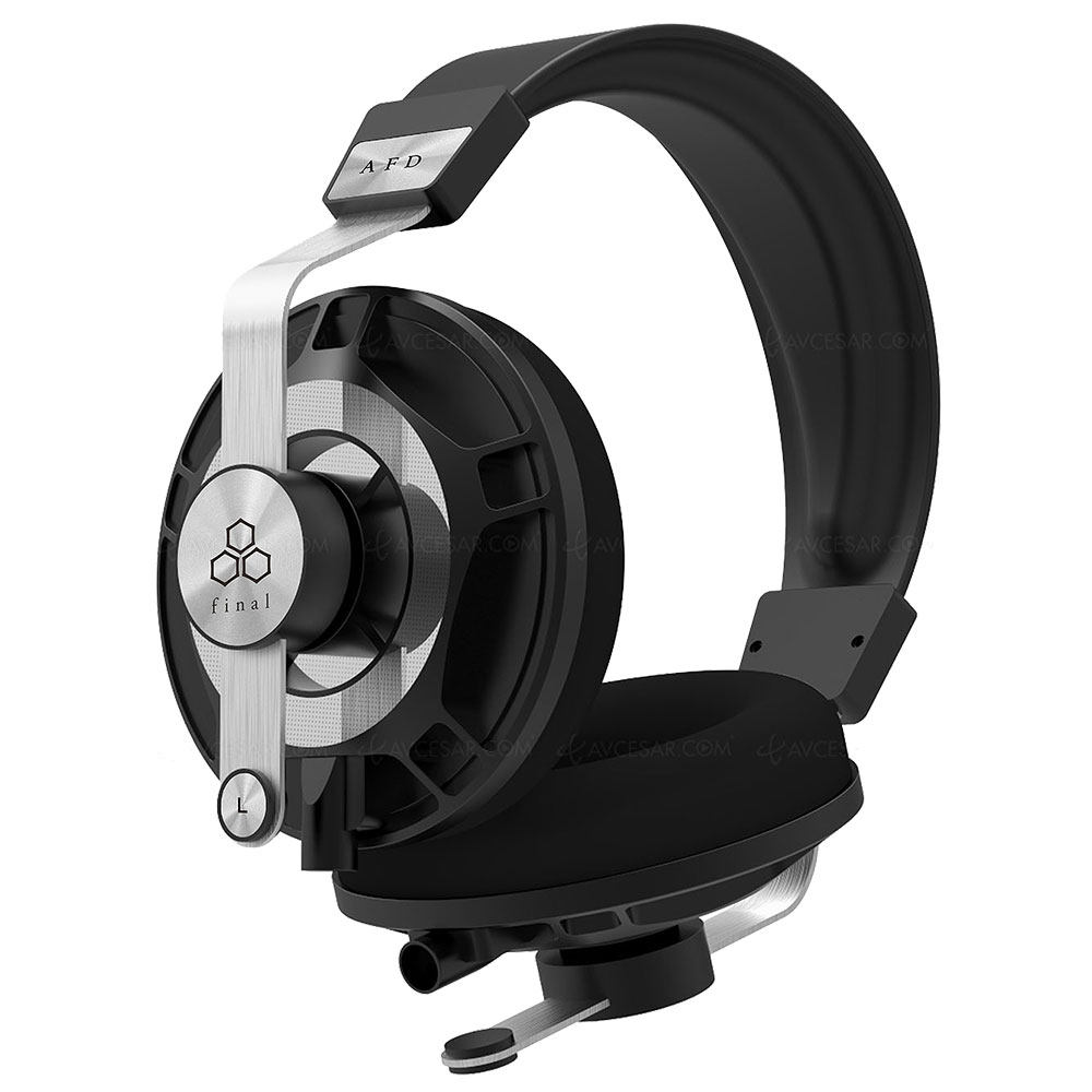 final d8000pro合金平板单元 旗舰级发烧hifi头戴式 耳机圆声带行货