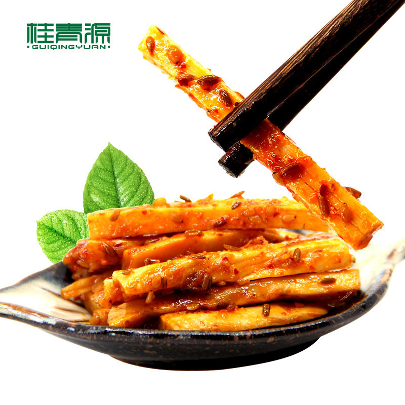 桂青源新品15g*30袋休闲零食大条牛板筋麻辣味烧烤味网红零食包邮