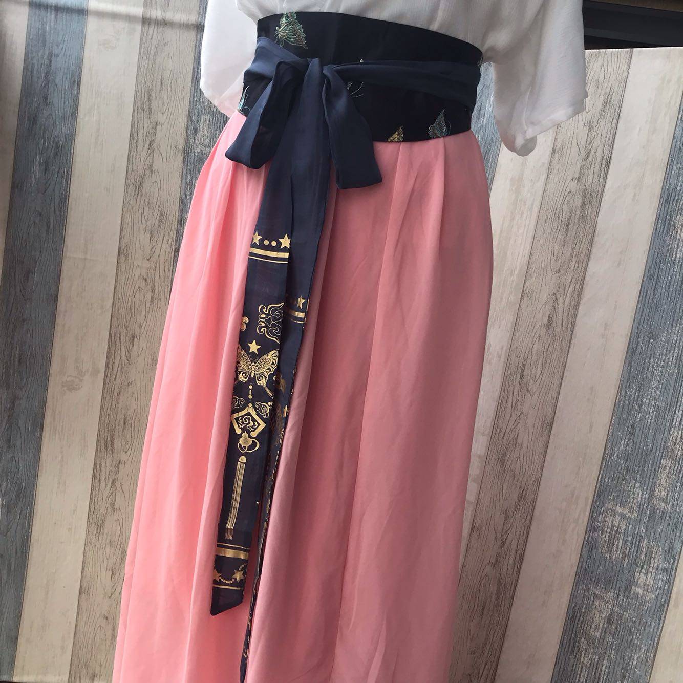 汉服庄生晓梦蓝若改良腰封腰带深衣配饰腰饰腰带