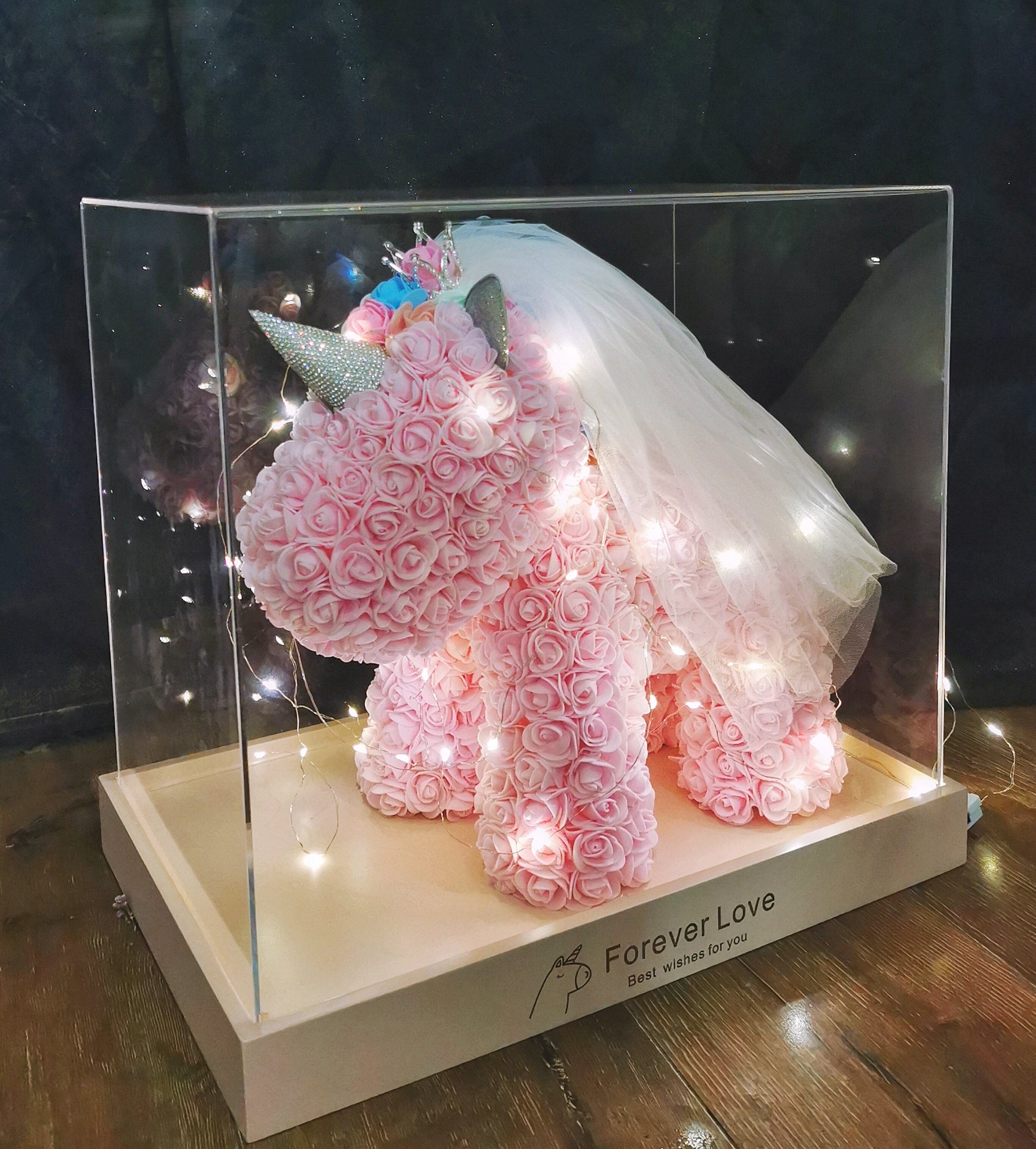 创意生日礼品摆件女朋友闺蜜情侣少女独角兽七夕创意礼盒