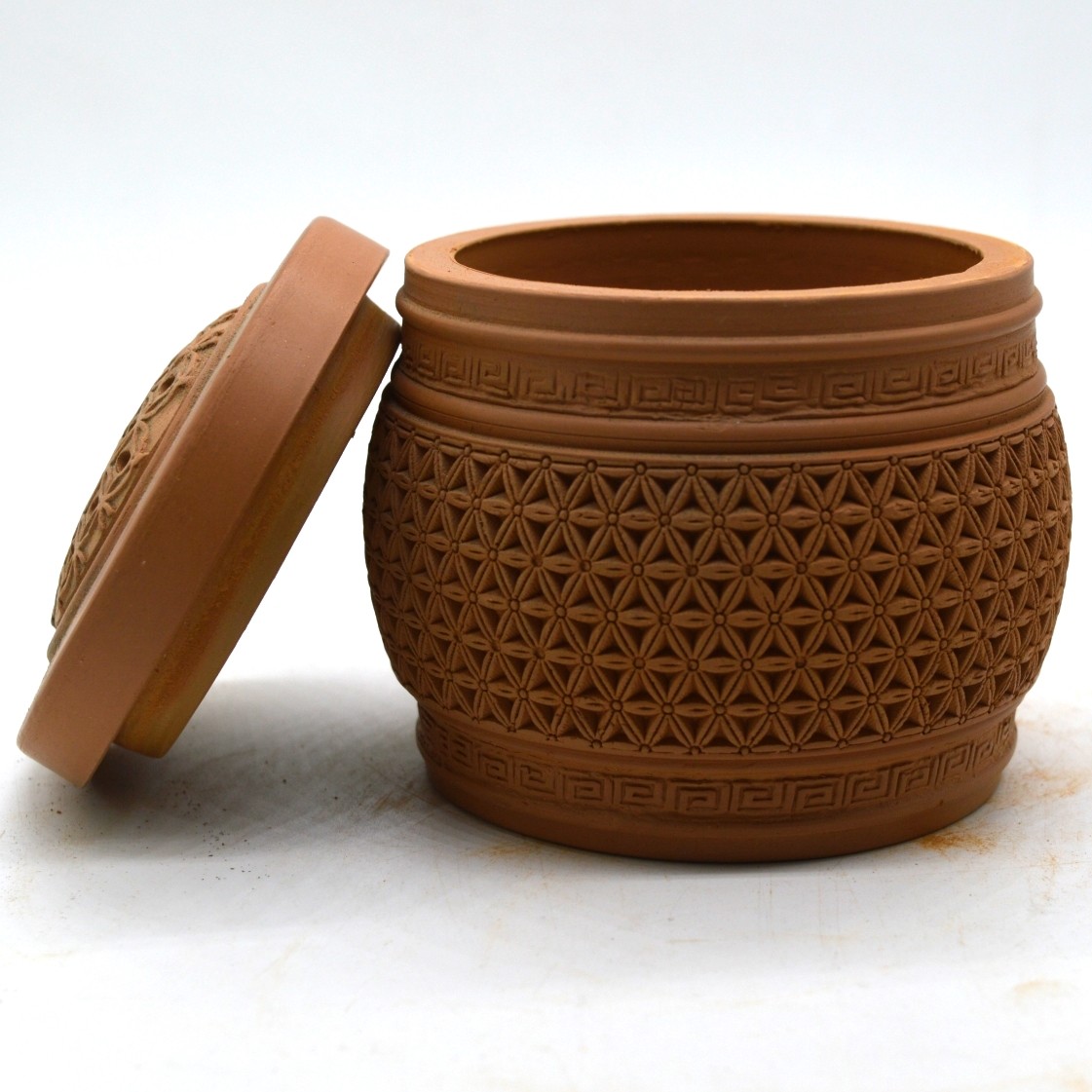 蟋蟀原色镂空叫罐蛐蛐葫芦养盆泥罐泥盆用具爬虫