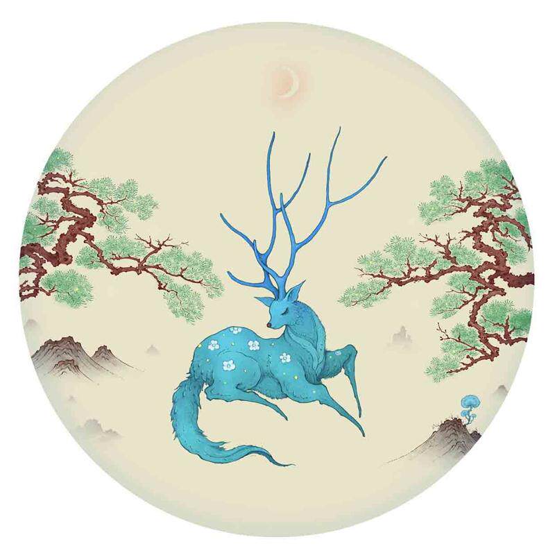 百绘山海经 林海 绘 手绘百种山精海怪 中国经典神话蓝本 精美装帧