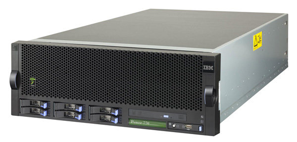 ibm9117mmbp770小型机16c31g128g内存600g双电服务器