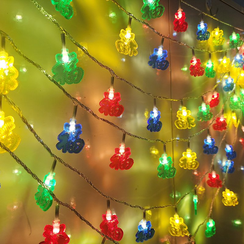 led红灯笼彩灯家用过年春节挂灯卧室房间装饰灯