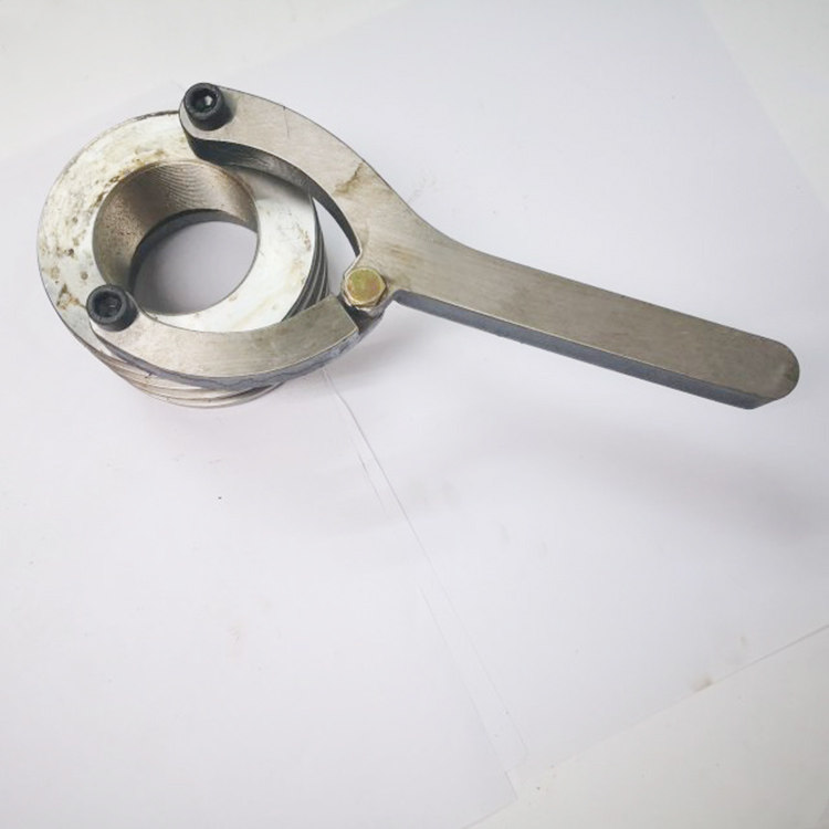 油缸扳手挖掘机维修油封工具拆卸液压二抓专用活扳手