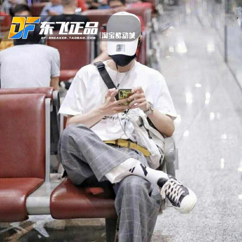 nike耐克黑白色王一博同款棒球鸭舌帽运动太阳运动帽