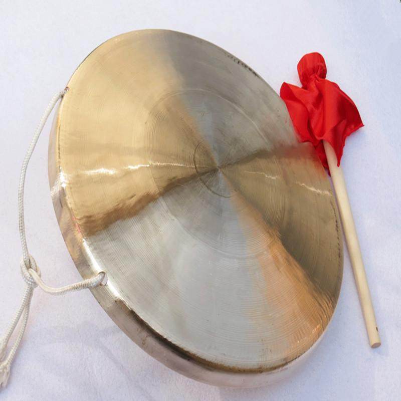 包邮打击锣鼓铜锣乐器高中低虎音京剧戏曲剧团虎音锣