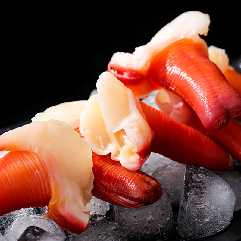 北极兰花2斤新鲜冷冻加拿大冰山蚌日寿司刺身北极贝